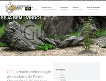 Tablet Screenshot of ccg.org.br